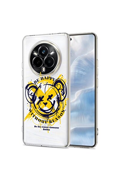 bestcase Θήκη για Realme 14 Pro 5G, BestCase® Διαφανής Σιλικόνη 2MM, Αρκουδάκ...