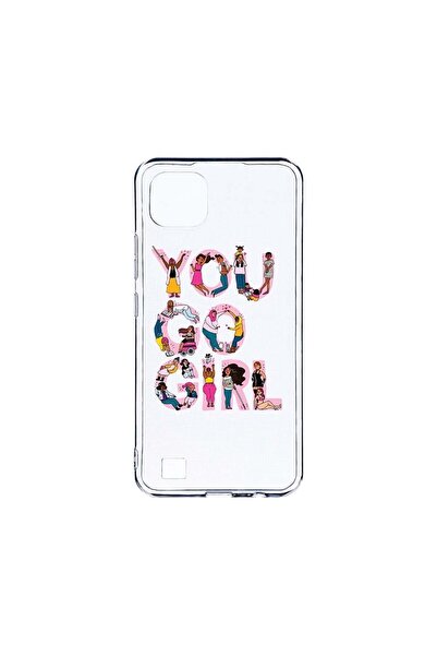 bestcase Husa BestCase¬Æ Clear Silicon 2MM, Compatibila Cu Realme C20, Girl P...