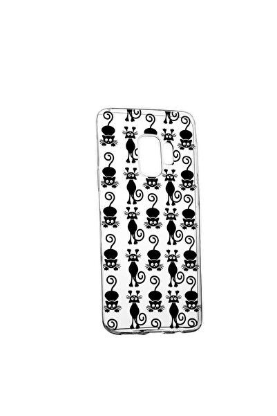 bestcase Husa pentru Huawei Mate 20 Lite, Black Cat, 115, Silicon