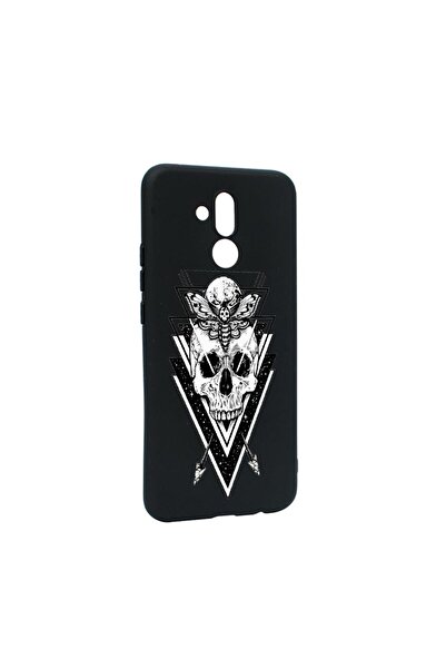bestcase Θήκη σιλικόνης συμβατή με Huawei Mate 20 Lite, Σχέδιο κρανίου, ανθεκ...