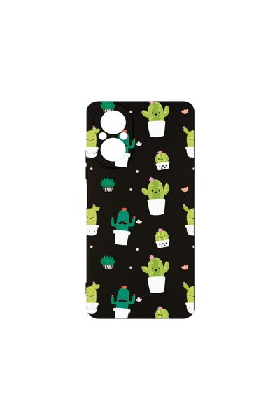 bestcase Husa BestCase¬Æ Premium Silicon, Compatibila Cu Realme C67 4G, Cactu...