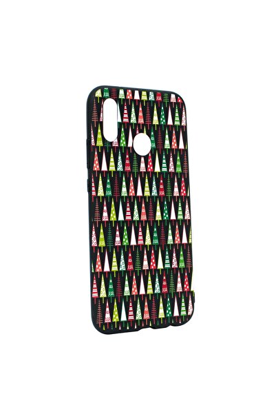 bestcase Защитен калъф с коледно дърво за Huawei P20 Lite, Устойчив на износв...