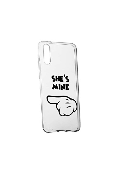 bestcase Husa Silicon, Transparent, Slim, He's Mine, 106, Huawei P20 Plus