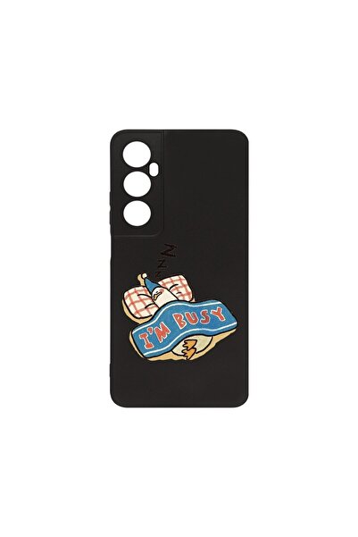 bestcase Тънък силиконов калъф 0.8ММ, съвместим с Realme C65, Имам много на р...