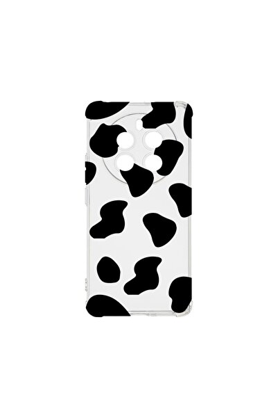 bestcase Αντικραδασμική Θήκη 1.5MM, Συμβατή με Realme 12 Pro, Μαύρη Αγελάδα, ...