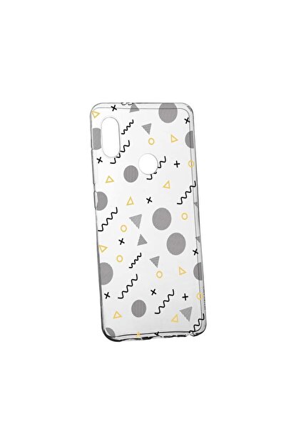 bestcase Husa Silicon, Transparent, Slim, Abstract, Huawei P20 Lite
