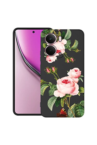 bestcase Θήκη για Realme P3 με σχέδιο τριαντάφυλλο, TPU Ματ Εξαιρετικά Λεπτή,...