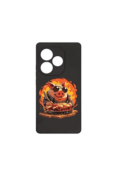 bestcase Θήκη Husa Slim Premium Σιλικόνης 1.2MM, Συμβατή με Realme GT 6, Pig'...