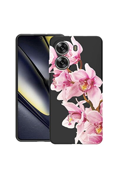 bestcase Ултра тънък TPU калъф, съвместим с Poco X7 Pro 5G, Флорален - Елеган...