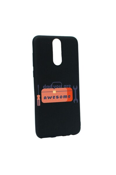 bestcase Husa Silicon Compatibila cu Nokia 2.4, Awesome Dad, rezistenta la uz...