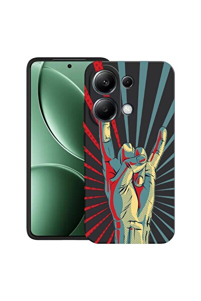 bestcase Калъф за Poco M6 Pro 4G / Xiaomi Redmi Note 14 Pro 4G с дизайн  "Рок...