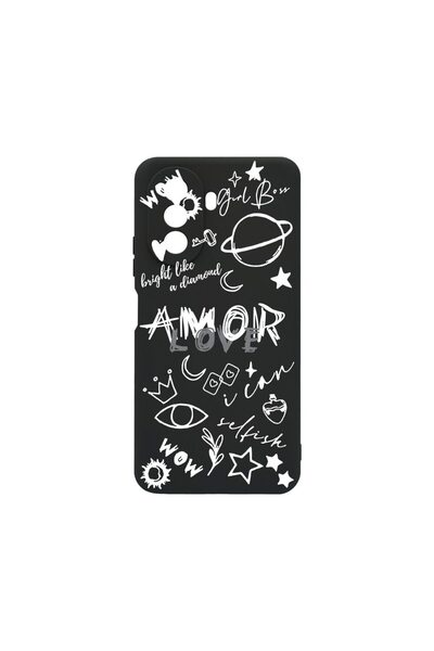 bestcase Λεπτή Θήκη Σιλικόνης 0.8MM, Συμβατή με Huawei Nova Y70, Goth Love, Α...