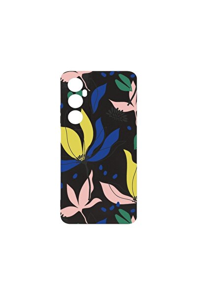 bestcase Λεπτή Θήκη Σιλικόνης 0.8MM, Συμβατή με Realme C65, Σχέδιο Λουλουδιών...