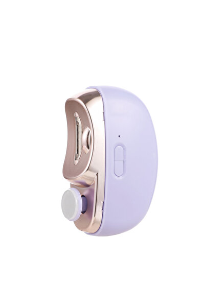 choice2 PURPLE Electric Nail Clipper Grinding and Polishing 2 in 1 Multifunct...