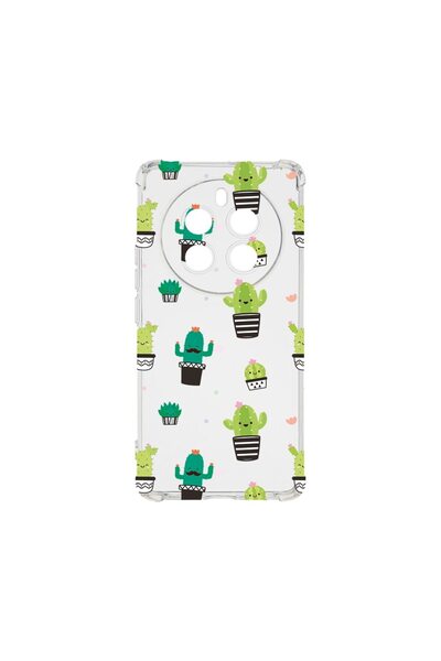 bestcase ¬Æ Husa Anti Shock 1.5MM, Compatibila Cu Realme 12 Pro Plus, Cactus,...