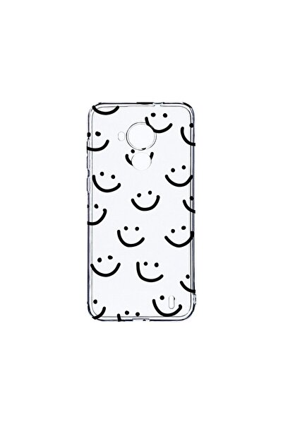 bestcase Διαφανής Θήκη Σιλικόνης 2MM, Συμβατή με Nokia C30, Smiley, Αντικραδα...