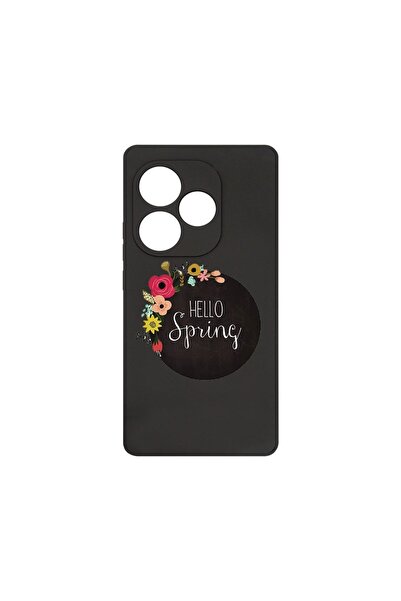 bestcase Husă Premium din Silicon, Compatibilă cu Realme GT 6, Hello Spring, ...