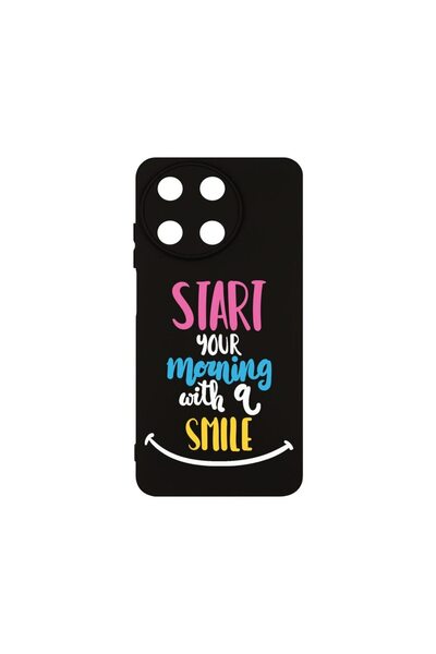 bestcase Husa BestCase® Silicon Premium, Compatibilă cu Realme 11 4G, Smile A...