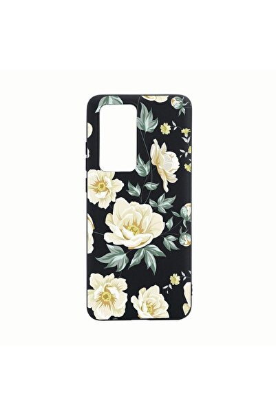 bestcase Husa Huawei P40, Floral, rezistenta la uzura, anti-alunecare, din si...