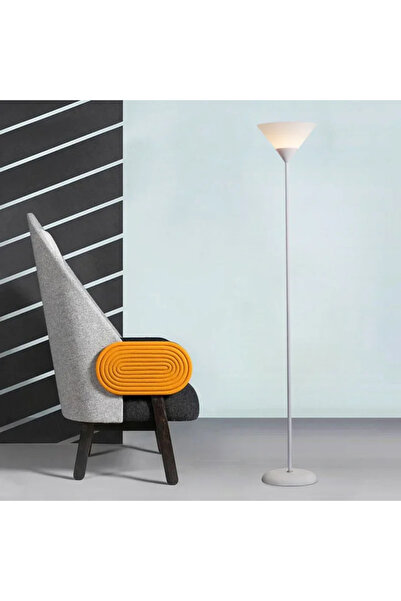 choice2 Warm light white Creative LED Floor Lamp Black White Lamp Body Is Sui...