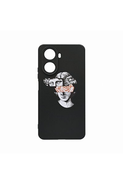 bestcase Θήκη, Συμβατή με Huawei Nova 10 SE, Άγαλμα Ντέιβιντ - Τριαντάφυλλο, ...