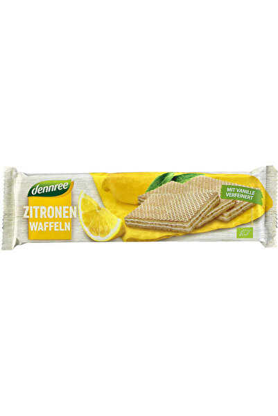 Dennree Organic Wafer with Lemon and Vanilla 125 g