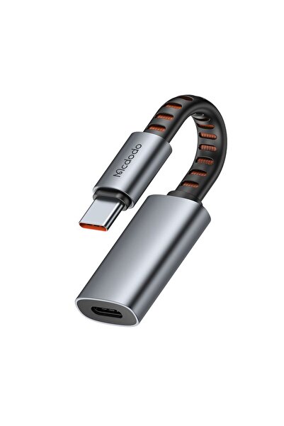 Mcdodo CA-4870 Προσαρμογέας Ήχου Lightning σε USB-C, 24W, Γκρι
