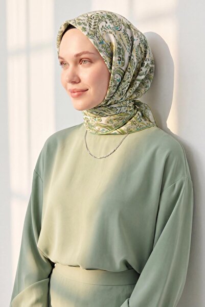 Silk Home Soft Scarf Perla Light Green 90X90