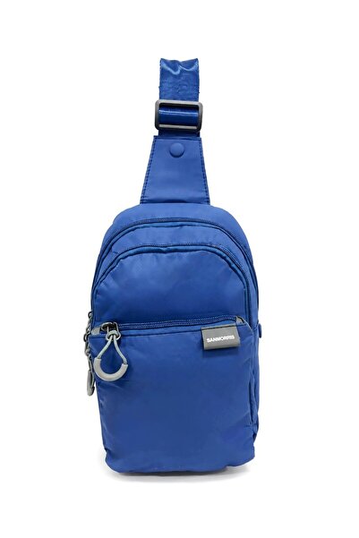 Sanmorris Jasminel Çok Gözlü Paraşüt Kumaş Suya Dayanıklı Unisex Body Bag Çanta