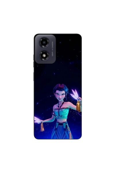 OEM Husa compatibila cu Motorola Moto G24 Silicon Gel Tpu Model KPop Demon Hu...