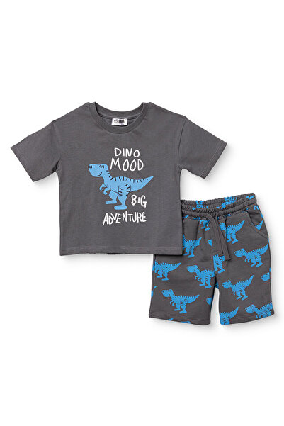 HelloBaby Baby Boy T-Shirt-Shorts Crew Neck Short Sleeve Jam
