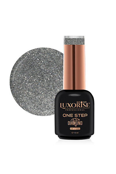 LUXORISE Ojă semipermanentă One Step Diamond - Praf Curcubeu 10ml