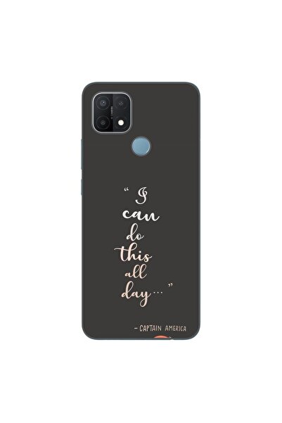 OEM Husa compatibila cu Oppo A15 si A15s Silicon Gel Tpu Model Mesaj I Can Do...