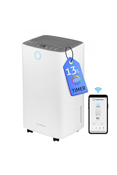 Turbionaire Dezumidificator SENSO 13 WIFI, 13 l/24h, Silentios 36 dB, WIFI, G...