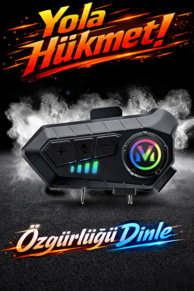 Happy Owl Motosiklet Bluetooth Kulaklık Suya Dayanıklı, Uzun Pil Ömrü Kablosuz Kask Kulaklık Kask Bluetooth Kulaklık