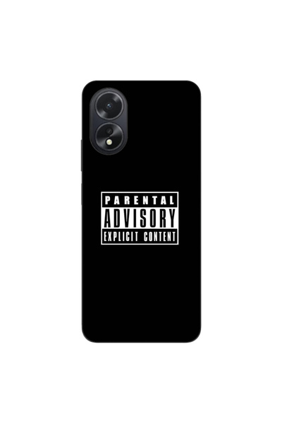 OEM Husa compatibila cu Oppo A18 4G Silicon Gel Tpu Model Parental Advisory