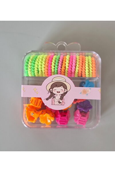 ELYTA KALİTEYİ UCUZA AL Set de catarame în cutie pentru fete |   Agrafe color...