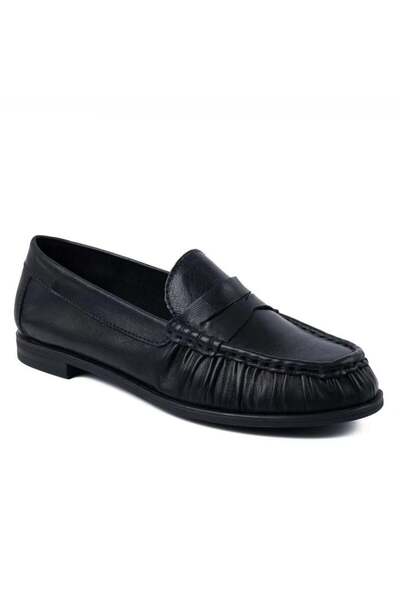 Beety 272-1000 Genuine Leather Casual Women's Shoes-Black