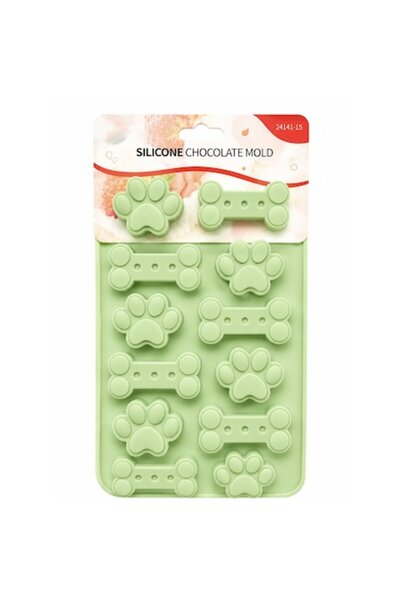 OEM Silicone Mold for Candy and Jelly, BPA Free, Paw and Bone Model, 21.5 x 1...