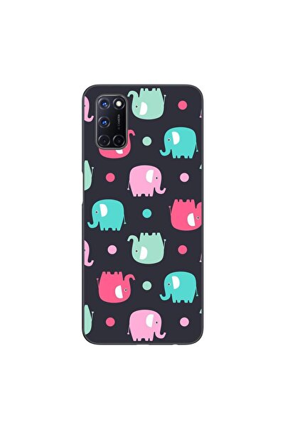 OEM Case compatible with Oppo A72 Silicone Gel Tpu Elephant Pattern Model