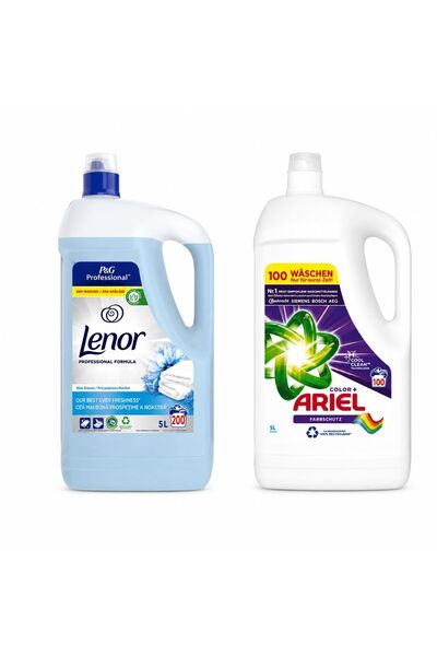 lenor Balsam de rufe Professional Blue Breeze 200 spalaei + Detergent Color L...