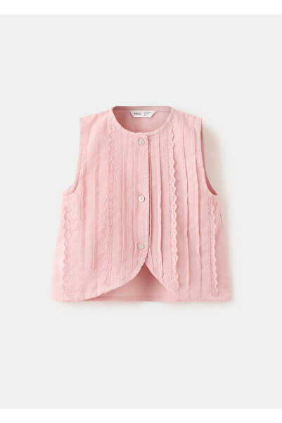 MANGO Baby İşleme detaylı bluz