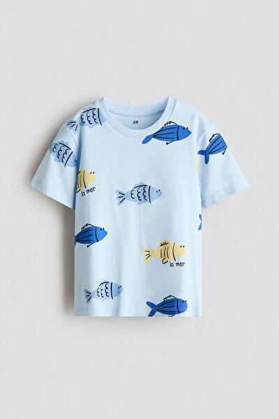 H&M Printed cotton T-shirt