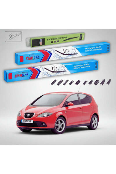 TEAMCAR Υαλοκαθαριστήρες Seat Altea 5P1 2004-2015 |   Σετ Επίπεδων Στηριγμάτω...