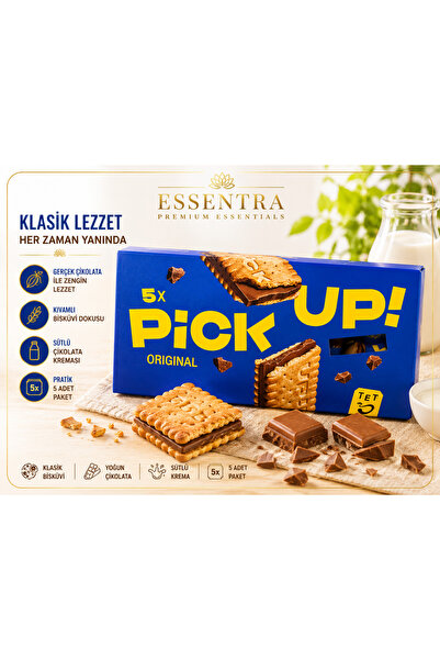 Essentra Home Pick Up Original Çikolatalı Bisküvi 5’li Paket