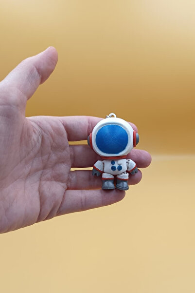 Rodopiva Cute Astronaut Movable Keychain Bag Ornament Charm