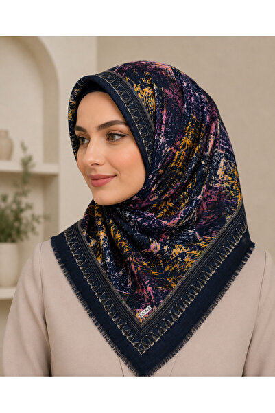 Butik Kaliteli Yüzde 95 Pamuk Eşarp Yazma
