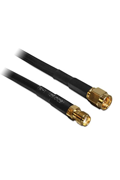 DELOCK HF Kabel SMA -> SMA St/Bu 2.00m low loss
