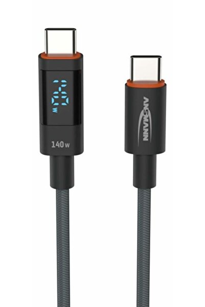 ANSMANN USB-C/USB-C Cable 120cm > 140 Watt Power Del. 1700-0176
