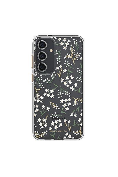 Rifle Paper Co. Rifle Paper Clear - Husă Samsung Galaxy S24+ (Petite Fleurs)